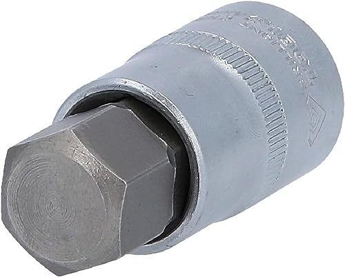 BRILLIANT TOOLS BT022859 1/2" Innensechskant Bit-Stecknuss, 55 mm lang, 18 mm [Powered by KS TOOLS] von BRILLIANT TOOLS