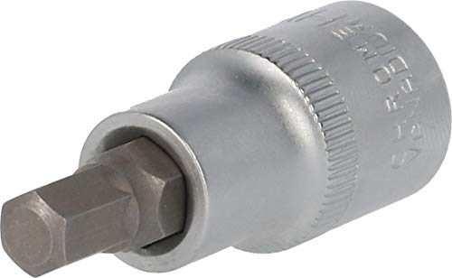 BRILLIANT TOOLS BT022863 1/2" Innensechskant Bit-Stecknuss, 55 mm lang, 8 mm [Powered by KS TOOLS] von BRILLIANT TOOLS