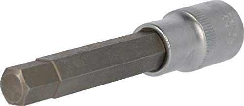 BRILLIANT TOOLS BT022875 1/2" Innensechskant Bit-Stecknuss, 100 mm lang, 11 mm [Powered by KS TOOLS] von BRILLIANT TOOLS
