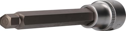 BRILLIANT TOOLS BT022883 1/2" Innensechskant Bit-Stecknuss, 140 mm lang, 8 mm [Powered by KS TOOLS] von BRILLIANT TOOLS
