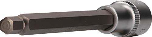 BRILLIANT TOOLS BT022883 1/2" Innensechskant Bit-Stecknuss, 140 mm lang, 8 mm [Powered by KS TOOLS] von BRILLIANT TOOLS