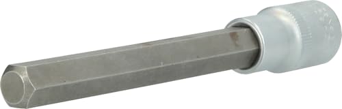 BRILLIANT TOOLS BT022885 1/2" Innensechskant Bit-Stecknuss, 140 mm lang, 12 mm [Powered by KS TOOLS] von BRILLIANT TOOLS