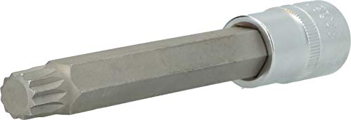 KS TOOLS 1/2" Vielzahn-Bit-Stecknuss, 140 mm lang, M14 von BRILLIANT TOOLS