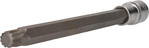 BRILLIANT TOOLS BT022962 1/2" Vielzahn-Bit-Stecknuss, 200 mm lang, M12 [Powered by KS TOOLS] von BRILLIANT TOOLS