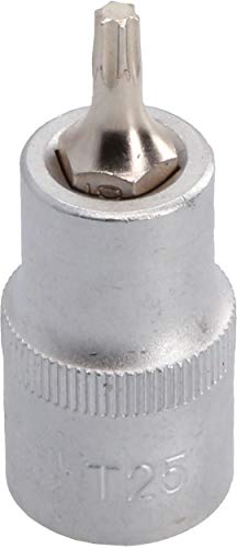 BRILLIANT TOOLS BT022976 1/2" Torx-Bit-Stecknuss, 55 mm lang, T50 [Powered by KS TOOLS] von BRILLIANT TOOLS