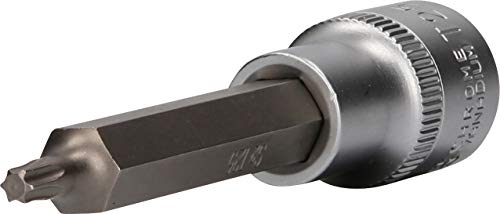 BRILLIANT TOOLS BT022981 1/2" Torx-Bit-Stecknuss, 100 mm lang, T25 [Powered by KS TOOLS] von BRILLIANT TOOLS