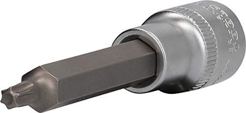 BRILLIANT TOOLS BT022983 1/2" Torx-Bit-Stecknuss, 100 mm lang, T30 [Powered by KS TOOLS] von BRILLIANT TOOLS