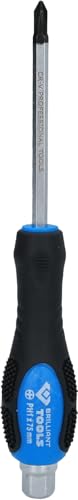 BRILLIANT TOOLS BT034808 Schraubendreher Kreuzschlitz mit Schlagkappe, PH1 [Powered by KS TOOLS] von BRILLIANT TOOLS