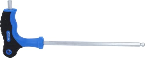 BRILLIANT TOOLS BT041008 T-Griff-Kugelkopf-Innensechskant-Winkelstiftschlüssel 8,0 x 200 mm [Powered by KS TOOLS] von BRILLIANT TOOLS