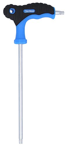 BRILLIANT TOOLS BT041016 T-Griff-Torx® mit Stirnlochbohrung-Winkelstiftschlüssel T30 x 150 mm [Powered by KS TOOLS] von BRILLIANT TOOLS