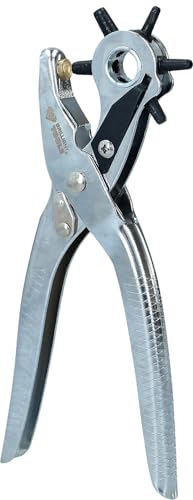 BRILLIANT TOOLS BT066902 Revolverlochzange, Ø 2,5-3,0-3,3-4-4,5 mm [Powered by KS Tools] von BRILLIANT TOOLS