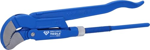 BRILLIANT TOOLS BT067110 Eckrohrzange 1", 45° gewinkelt [Powered by KS TOOLS] von BRILLIANT TOOLS