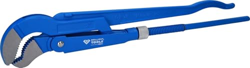 BRILLIANT TOOLS BT067120 Eckrohrzange 2", 45° gewinkelt [Powered by KS TOOLS] von BRILLIANT TOOLS