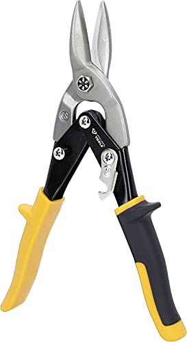 BRILLIANT TOOLS BT067202 Hebel-Blechschere, gerade schneidend, 10" [Powered by KS Tools] von BRILLIANT TOOLS