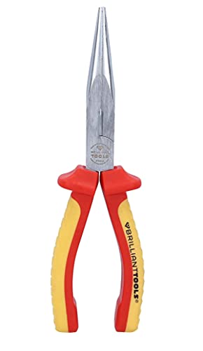 BRILLIANT TOOLS BT068012 VDE Flachrundzange [Powered by KS Tools] von BRILLIANT TOOLS