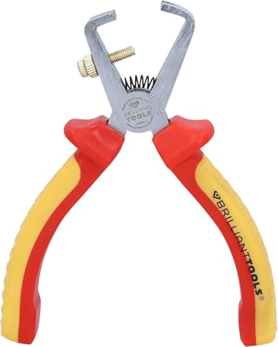 BRILLIANT TOOLS BT068014 VDE Abisolierzange [Powered by KS Tools] von BRILLIANT TOOLS