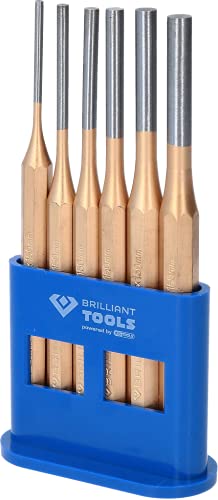 BRILLIANT TOOLS BT085070 Durchtreiber-Satz, 6-tlg. [Powered by KS TOOLS] von BRILLIANT TOOLS