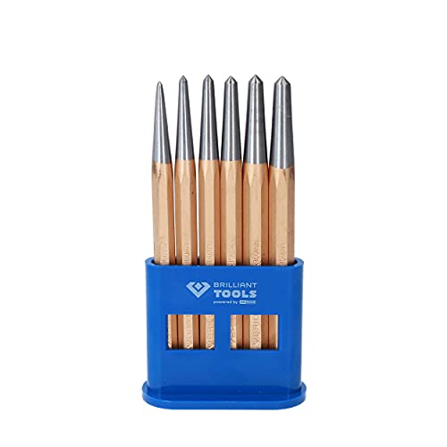 BRILLIANT TOOLS BT085080 Körner-Satz, 6-tlg. [Powered by KS TOOLS] von BRILLIANT TOOLS