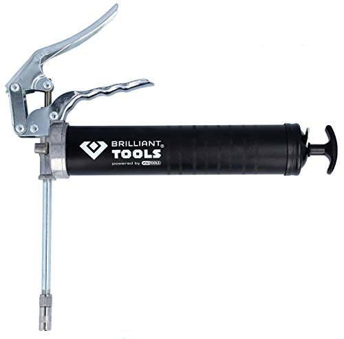 BRILLIANT TOOLS BT094902 Einhand-Fettpresse, 500 ccm3 [Powered by KS TOOLS] von BRILLIANT TOOLS