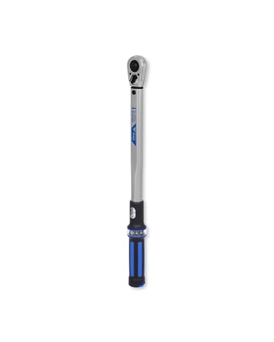 BRILLIANT TOOLS Ratschen Drehmomentschlüssel 3/8" mit Umschalt-Ratschenkopf BT141907 I 5-50 Nm I Mit Doppelskala in Nm und lbf•ft I Präzisions Schraubenschlüssel von BRILLIANT TOOLS