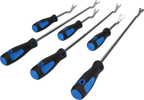 BRILLIANT TOOLS BT511045 Lösewerkzeug-Satz für Verkleidungsclips, 6-tlg [Powered by KS TOOLS] von BRILLIANT TOOLS