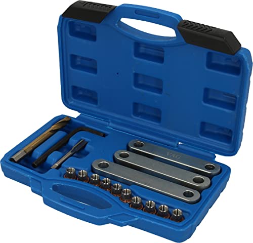 BRILLIANT TOOLS BT701100 Reparatursatz für Bremsgewinde, M9 x 1,25, 16-tlg [Powered by KS TOOLS] von BRILLIANT TOOLS