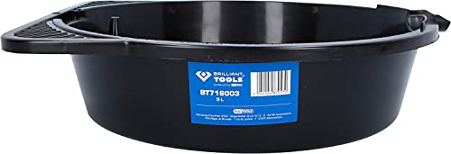 BRILLIANT TOOLS BT716003 Öl-Auffangwanne / Mehrzweckwanne, 5 Liter [Powered by KS TOOLS] von BRILLIANT TOOLS