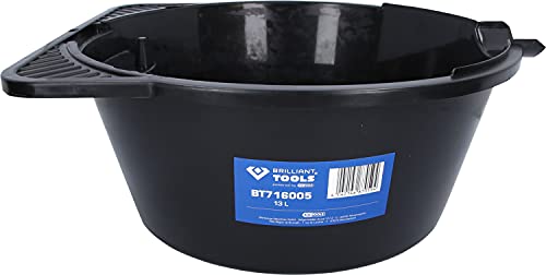 BRILLIANT TOOLS BT716005 Öl-Auffangwanne / Mehrzweckwanne, 13 Liter [Powered by KS TOOLS] von BRILLIANT TOOLS