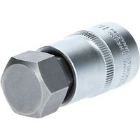 Brilliant Tools - 1/2' Innensechskant Bit-Stecknuss, 55 mm lang, 22 mm von BRILLIANT TOOLS