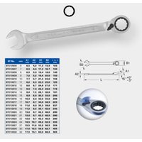 Brilliant Tools Ratschenringschlüssel, umschaltbar, 13 mm Brilliant Tools Ratschenringschlüssel, umschaltbar, 13 mm von BRILLIANT TOOLS
