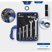 Brilliant Tools Ratschenringschlüssel-Satz, 5-tlg, umschaltbar, 8 - 19 mm Brilliant Tools Ratschenringschlüssel-Satz, 5-tlg, umschaltbar, 8 - 19 mm von BRILLIANT TOOLS