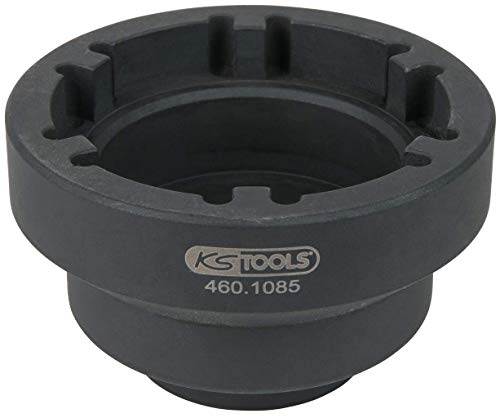 KS Tools 460.1085 3/4' Nutmuttern-Schlüssel mit 6 Zapfen für DAF, Innenzapfen 66mm von BRILLIANT TOOLS