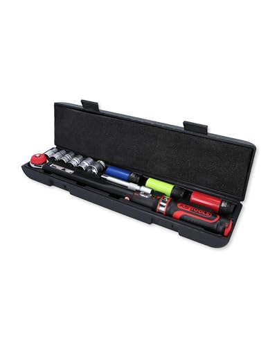 KS Tools Einsteck Drehmomentschlüssel 1/2" ERGOTORQUEprecision 516.2400 I Satz 11-tlg. I 20-200 Nm I Mit Doppelskala in Nm und lbf•ft I Präzisions Schraubenschlüssel KS Tools Einsteck Drehmomentschlüssel 1/2" ERGOTORQUEprecision 516.2400 I Satz 11-tlg. I 20-200 Nm I Mit Doppelskala in Nm und lbf•ft I Präzisions Schraubenschlüssel von KS Tools