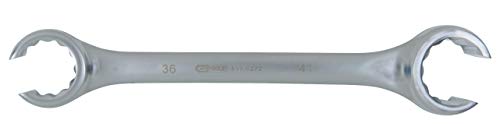 KS Tools 517.0272 Offener Doppel-Ringschlüssel, abgewinkelt, 36x41mm von BRILLIANT TOOLS