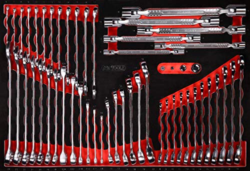 KS Tools 811.0053 Schraubenschlüssel-Satz in Schaumstoffeinlage, 53-tlg KS Tools 811.0053 Schraubenschlüssel-Satz in Schaumstoffeinlage, 53-tlg von BRILLIANT TOOLS