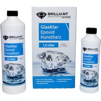 BRILLIANTShine Design-Gießharz, 1500 ml - transparent von BRILLIANTShine