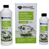 BRILLIANTShine Design-Gießharz, 1500 ml - transparent von BRILLIANTShine