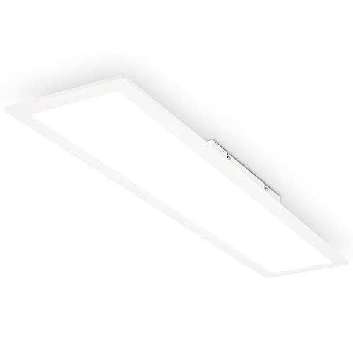 BRILONER – Deckenlampe Bad, LED Deckenleuchte, LED Lampe, Badlampe IP44, LED Panel, Badezimmerlampe, Neutralweißes Licht 4.000K von Briloner Leuchten