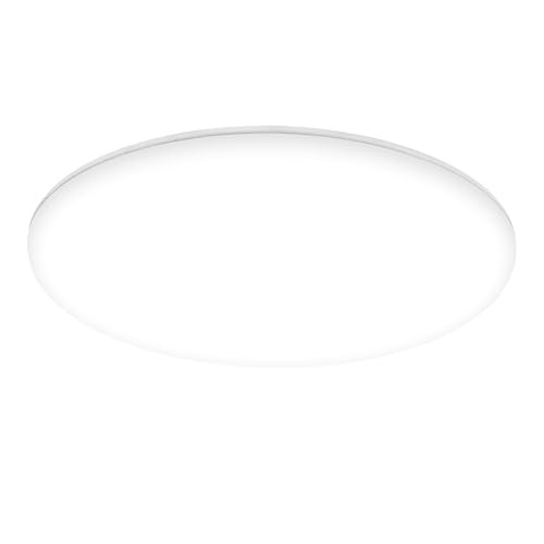 BRILONER - LED Deckenlampe Bad mit indirektem Licht, Staub- Spritzwasserschutz, neutralweiß, Deckenleuchte, LED Panel, Badlampe, Badezimmerlampe, Küchenlampe, Feuchtraumleuchte, 29x5,5 cm, Weiß BRILONER - LED Deckenlampe Bad mit indirektem Licht, Staub- Spritzwasserschutz, neutralweiß, Deckenleuchte, LED Panel, Badlampe, Badezimmerlampe, Küchenlampe, Feuchtraumleuchte, 29x5,5 cm, Weiß von BRILONER