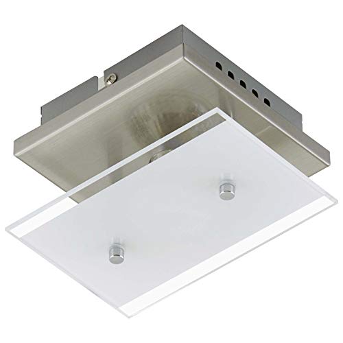 BRILONER LED Wandleuchten, Wandlampen, LED Wandleuchte, Wandleuchten innen, Wandlampe Kinderzimmer, Wohnzimmerlampe, Wandlampe LED, Matt-nickel, 15 x 12 x 9 cm BRILONER LED Wandleuchten, Wandlampen, LED Wandleuchte, Wandleuchten innen, Wandlampe Kinderzimmer, Wohnzimmerlampe, Wandlampe LED, Matt-nickel, 15 x 12 x 9 cm von BRILONER