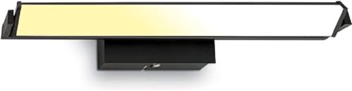 BRILONER Leuchten - LED Wandleuchte innen, Wandlampe mit Schalter, Touchfunktion, Farbtemperatur Einstellbar, Stufenlos Dimmbar, Schwenkbar, Schwarz-Matt BRILONER Leuchten - LED Wandleuchte innen, Wandlampe mit Schalter, Touchfunktion, Farbtemperatur Einstellbar, Stufenlos Dimmbar, Schwenkbar, Schwarz-Matt von BRILONER