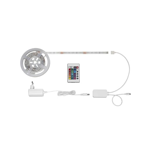 BRILONER – Smartes LED Band 5m, funktioniert mit Amazon Alexa, Wifi LED Strip, Bluetooth, RGB, App Steuerung, Flexband inkl. Fernbedienung, selbstklebend BRILONER – Smartes LED Band 5m, funktioniert mit Amazon Alexa, Wifi LED Strip, Bluetooth, RGB, App Steuerung, Flexband inkl. Fernbedienung, selbstklebend von BRILONER