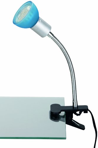 Briloner Leuchten Klemmspot LED-Klemmleuchte,1 x GU10, titanfarbig 2989-010P von BRILONER