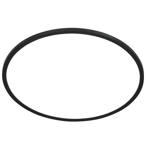 BRILONER - LED Deckenlampe mit indirektem Licht, flach, neutralweiße Lichtfarbe, Lampe, Deckenleuchte, Wohnzimmerlampe, LED Panel, Küchenlampe, Deckenbeleuchtung, 48x3 cm, Schwarz BRILONER - LED Deckenlampe mit indirektem Licht, flach, neutralweiße Lichtfarbe, Lampe, Deckenleuchte, Wohnzimmerlampe, LED Panel, Küchenlampe, Deckenbeleuchtung, 48x3 cm, Schwarz von BRILONER