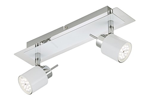 Briloner Leuchten LED Deckenstrahler, Deckenleuchte, Deckenlampe, Spots, Wohnzimmerlampe, Lampe Kinderzimmer, Deckenbeleuchtung, Wohnzimmer-Kinderzimmer-Schlafzimmer, LED Lampe, schwenkbar von BRILONER