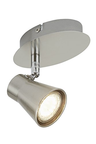 Briloner Leuchten LED Wandleuchte, Wandlampe, Deckenleuchte, Deckenlampe, Spot, LED Strahler, Wohnzimmerlampe, Deckenstrahler, Wandstrahler, Deckenspot, schwenkbar 13 x 7.5 x 12 cm von BRILONER