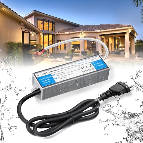 BRIMETI LED Trafo 12V 24W Wasserdicht IP67 LED Treiber Netzteil 2A Mit Stecker Schaltnetzteil Transformator AC 230V auf DC 12 Volt Außenbereich, Kompakter Dünner Konstantspannung Niedervolttrafo BRIMETI LED Trafo 12V 24W Wasserdicht IP67 LED Treiber Netzteil 2A Mit Stecker Schaltnetzteil Transformator AC 230V auf DC 12 Volt Außenbereich, Kompakter Dünner Konstantspannung Niedervolttrafo von BRIMETI