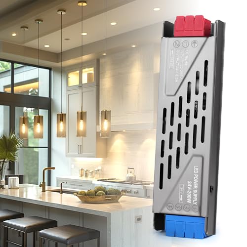 BRIMETI LED Trafo 24V, 200W, 8,3A, 230V auf 24V, Konstantspannung, Niedervolttrafo für LED Steifen von BRIMETI