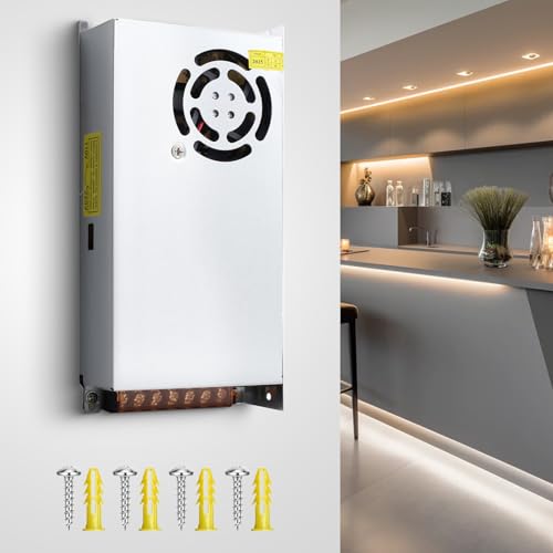 BRIMETI Trafo DC 12V 20A 240W Netzteil Schaltnetzteil AC 110V / 230V auf DC 12V Transformator Treiber Spannungswandler Schaltwandler LED Driver Stromversorgung Konstantspannung für LED Streifen von BRIMETI