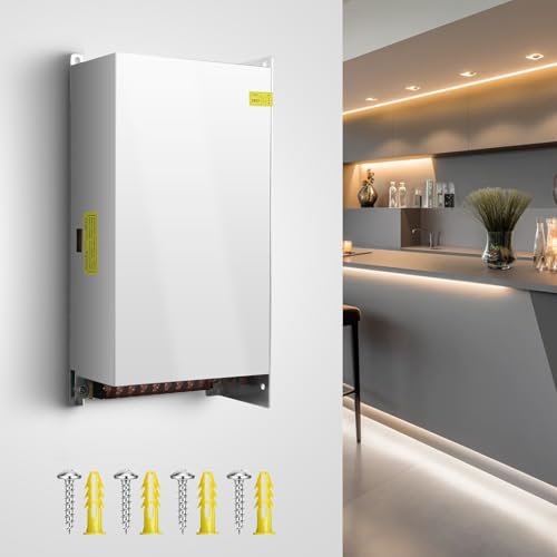 BRIMETI Trafo DC 12V 50A 600W Netzteil Schaltnetzteil AC 110V / 230V auf DC 12V Transformator Treiber Spannungswandler Schaltwandler LED Driver Stromversorgung Konstantspannung für LED Streifen von BRIMETI
